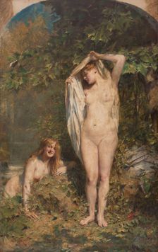 Au soleil, c.1910. Creator: Leon Francois Comerre