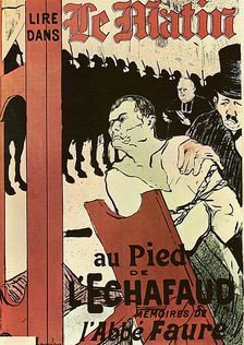Au pied de l'Echafaud , 1893. Artist: Henri de Toulouse-Lautrec