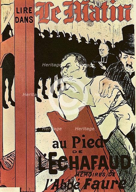 'Au pied de l'Echafaud ', 1893.  Artist: Henri de Toulouse-Lautrec