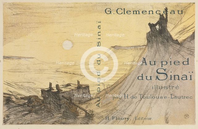 Au pied du Sinaï: Couverture, 1898. Creator: Henri de Toulouse-Lautrec (French, 1864-1901).