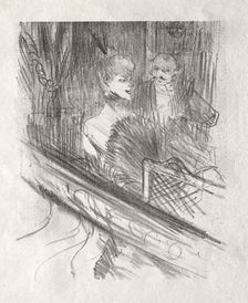 Au pied du Sinaï: Le Baron Moïse, 1898. Creator: Henri de Toulouse-Lautrec (French, 1864-1901)