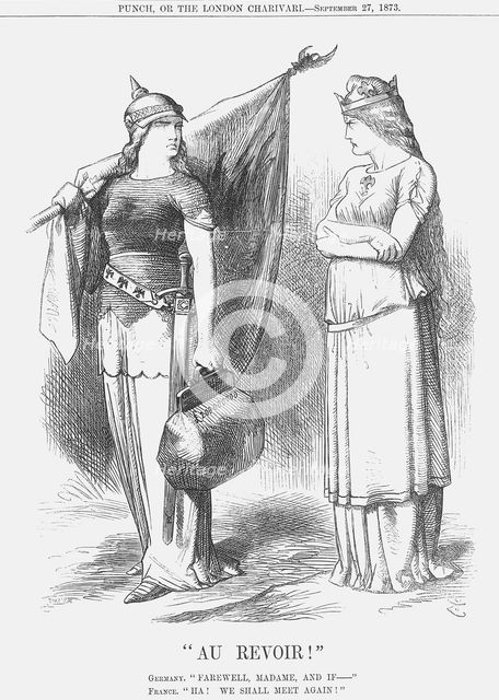 "Au Revoir", 1873. Creator: Joseph Swain.