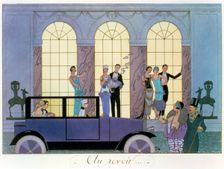Au Revoir 1920. Creator: Henri Reidel