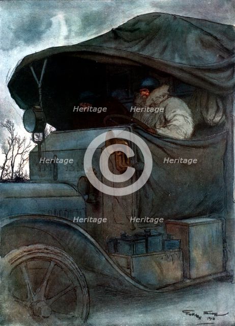 'Au Volant' ('At the Wheel'), 1918. Artist: Unknown