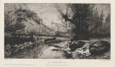 Au Valromey, 1868. Creator: Adolphe Appian