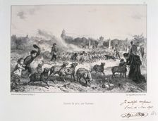 Autant de pris de l'ennemi Franco-Prussian War, 1870 (1872). Artist: Auguste Bry