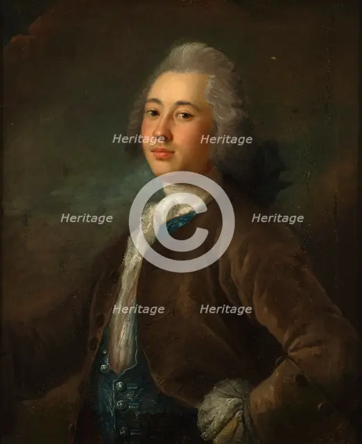 Author Adam Lenkiewitz, c1740s. Creator: Carl Gustaf Pilo.