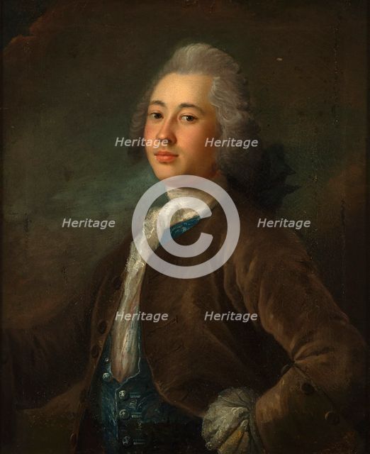 Author Adam Lenkiewitz, c1740s. Creator: Carl Gustaf Pilo.