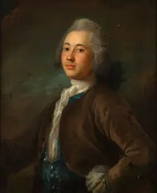Author Adam Lenkiewitz, c1740s. Creator: Carl Gustaf Pilo