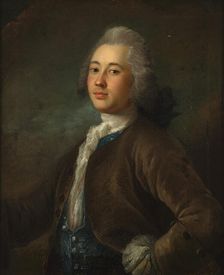 Author Adam Lenkiewitz, c1740s. Creator: Carl Gustaf Pilo