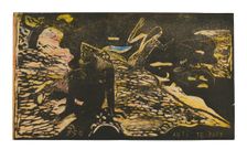 Auti te pape (Women at the River), from the Noa Noa Suite, 1893/94. Creator: Paul Gauguin