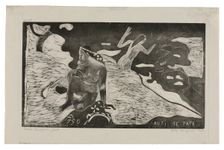 Auti te pape (Women at the River) from the Noa Noa Suite, 1893/94, printed and published 1921. Creator: Paul Gauguin