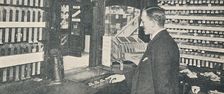 Automatic Ticket and Change Machines at Westminster 1926