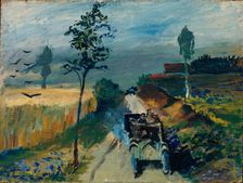 Autodor, 1930. Artist: Semashkevich, Roman Matveevich (1900-1937)