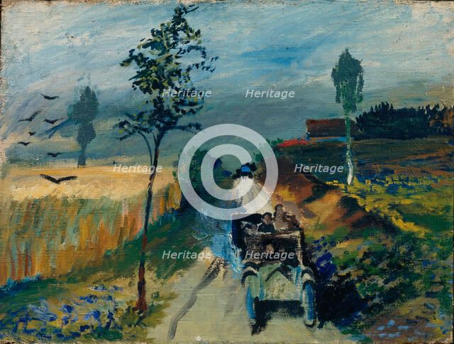 Autodor, 1930. Artist: Semashkevich, Roman Matveevich (1900-1937)