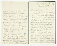 Autograph Letter, March 3, 1875. Creator: Julia Margaret Cameron