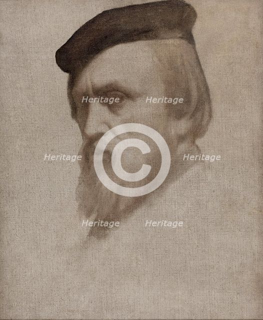 Autoportrait, 29–11–1853. Creator: Hippolyte-Jean Flandrin.