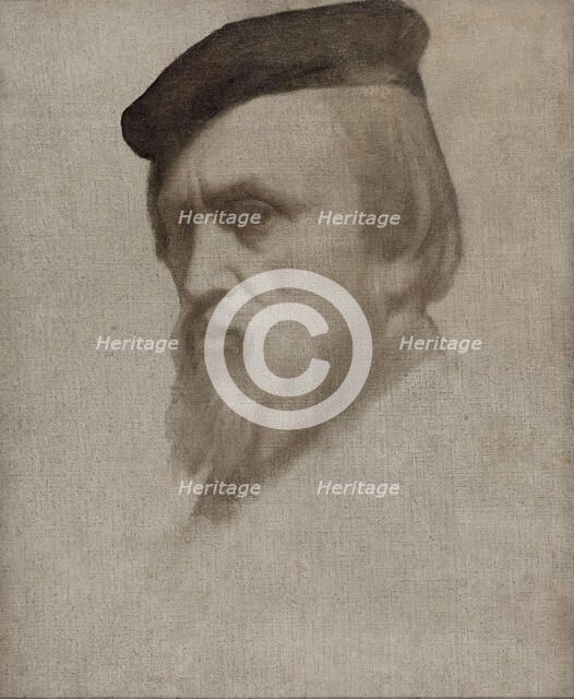 Autoportrait, 29–11–1853. Creator: Hippolyte-Jean Flandrin.