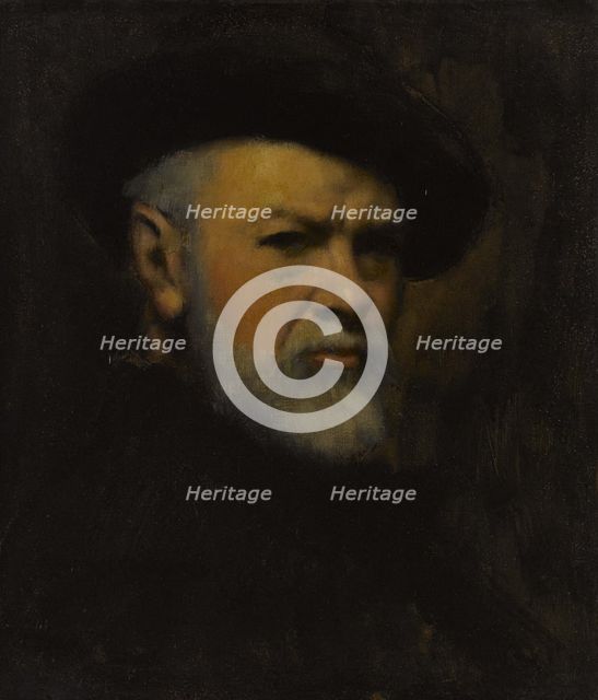 Autoportrait, c.1890. Creator: Jean Jacques Henner.