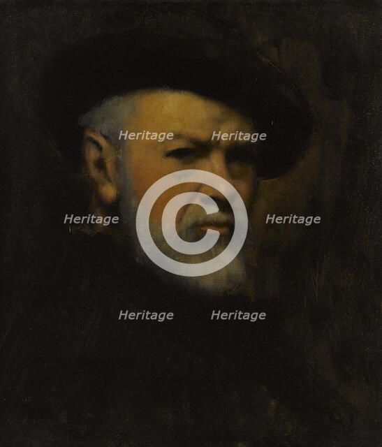 Autoportrait, c.1890. Creator: Jean Jacques Henner.