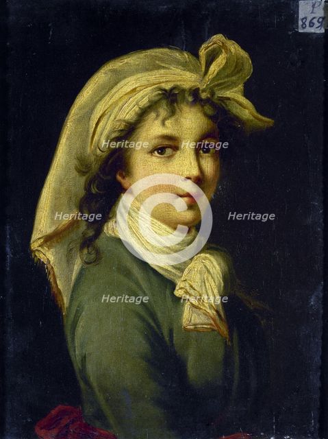 Autoportrait de Madame Vigée-Lebrun (1755-1842), . Creator: Unknown.