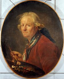 Autoportrait de Nicolas-Bernard Lépicié (1735-1784), . Creator: Nicolas Bernard Lepicie