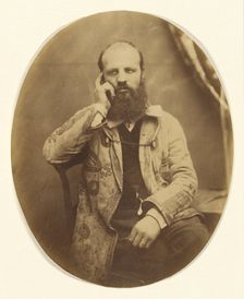 Autoportrait Disderi(Self-Portrait), about 1853. Creator: Andre-Adolphe-Eugene Disderi