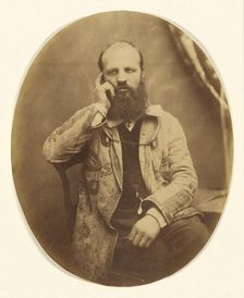 Autoportrait Disderi(Self-Portrait), about 1853. Creator: Andre-Adolphe-Eugene Disderi