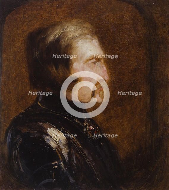 Autoportrait en armure. Creator: Felix Francois Georges Philibert Ziem.