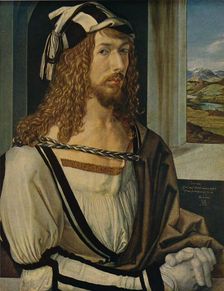 Autorretrato (Self-portrait), 1498, (c1934). Artist: Albrecht Durer