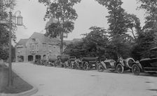 Autos at Forest Hills, between c1915 and c1920. Creator: Bain News Service