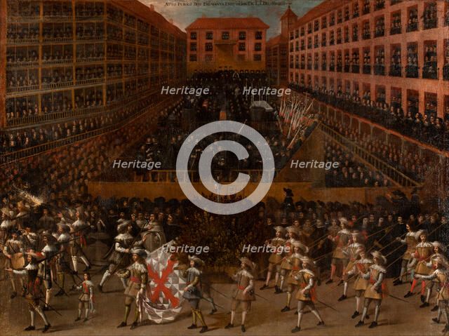 Auto-da-fé. Artist: Anonymous 