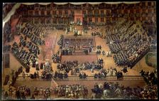 Auto-da-fe in the Plaza Mayor in Madrid, 1683