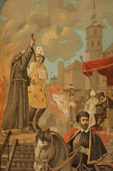 Auto-de-fe, 1890. Creator: Unknown