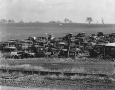 Auto dump near Easton, Pennsylvania, 1935. Creator: Walker Evans
