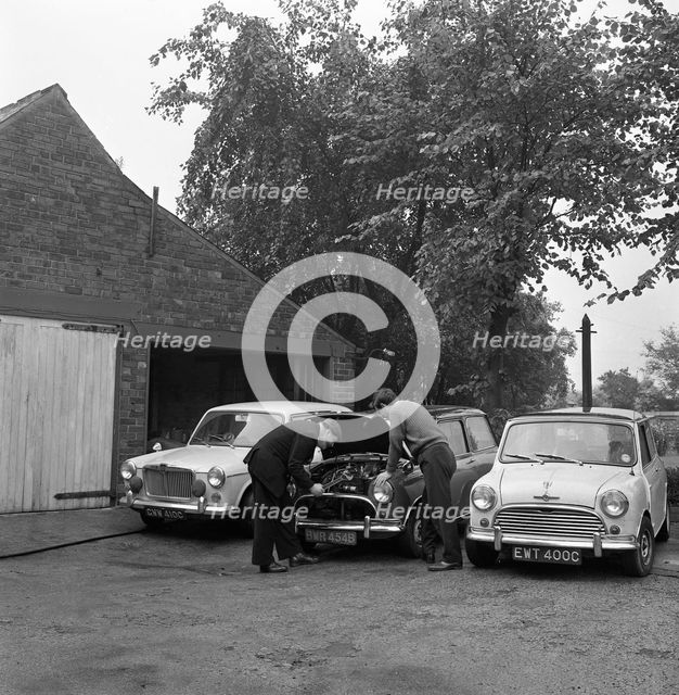 Auto Improvements, Mexborough, South Yorkshire, 1965. Creator: Michael Walters.