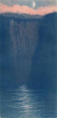 Auto-Lithograph by F. F. Foottet c1900. Artist: Frederick Francis Foottet