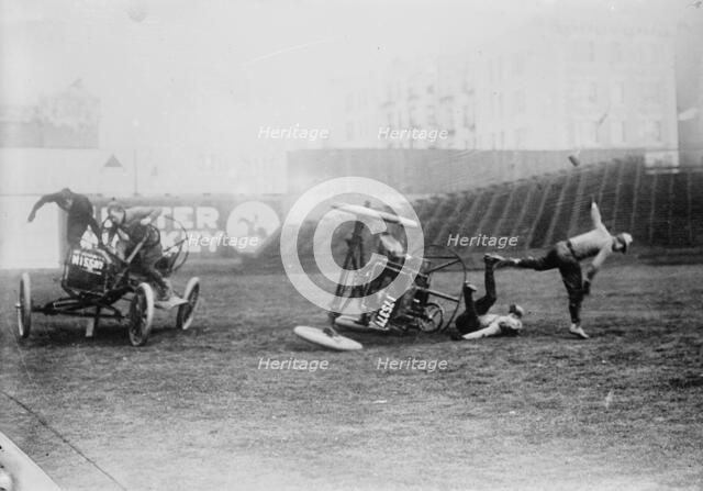 Auto polo, between c1910 and c1915. Creator: Bain News Service.