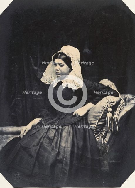 Autre nièce du propriétaire du no. 7, 1854-56. Creator: Louis-Pierre-Théophile Dubois de Nehaut.