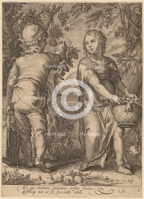 Autumn, 1601. Creator: Jan Saenredam.