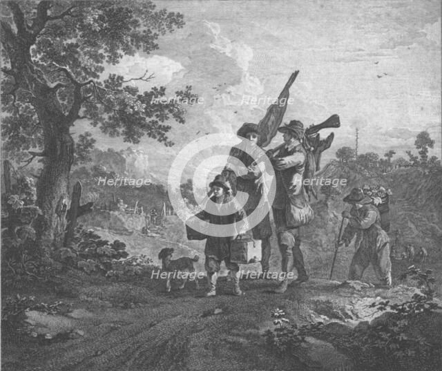 'Autumn', 1754. Artist: Thomas Major.