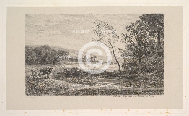 Autumn, 1848. Creator: Charles Francois Daubigny.