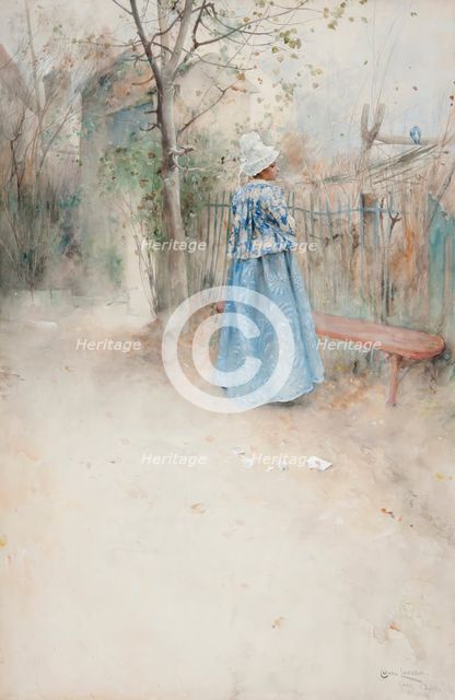 Autumn, 1884. Creator: Carl Larsson.