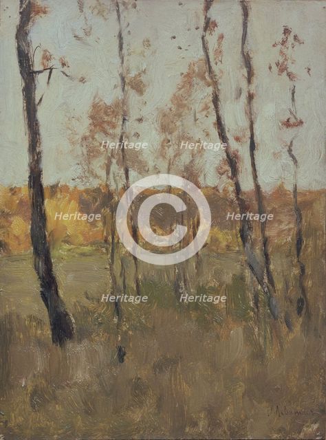 Autumn, 1896. Artist: Levitan, Isaak Ilyich (1860-1900)