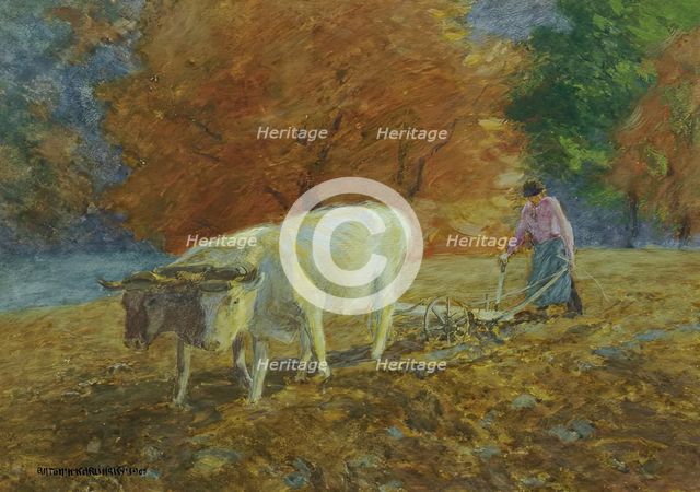 Autumn, 1905. Creator: Anton Hans Karlinsky.