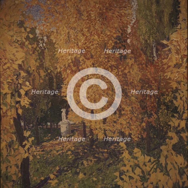 Autumn, 1920. Artist: Golovin, Alexander Yakovlevich (1863-1930)