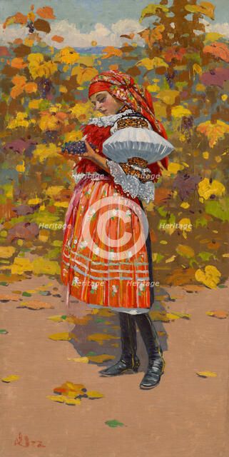Autumn, 1922. Creator: Joza Uprka.