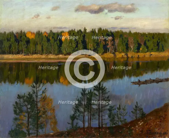 Autumn, 1930. Artist: Zhukovsky, Stanislav Yulianovich (1873-1944)