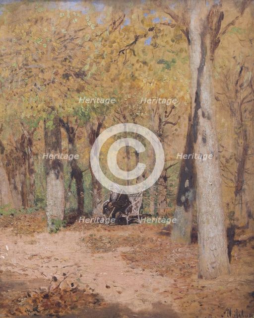 Autumn Musings, 1883. Artist: Levitan, Isaak Ilyich (1860-1900)