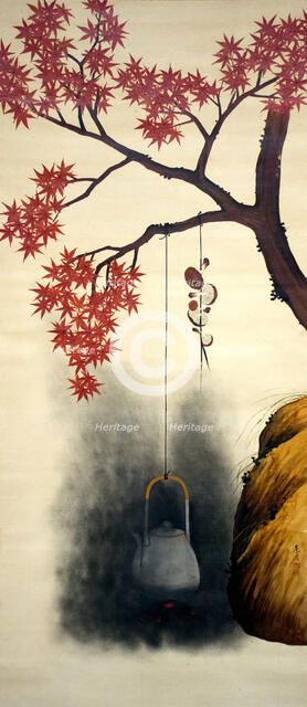 Autumn Maple, late 19th century. Creator: Shibata Zeshin.